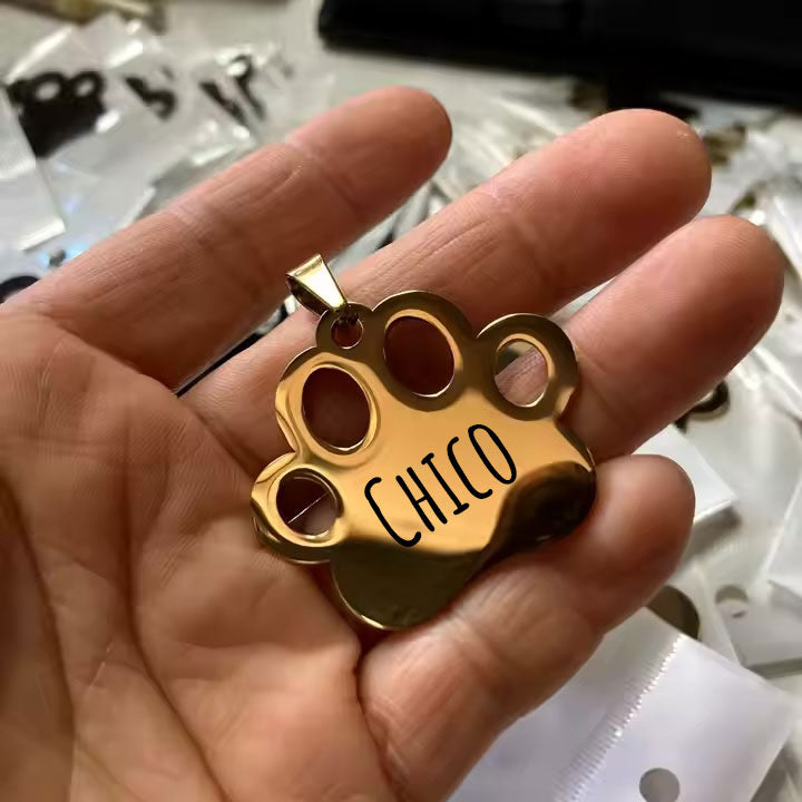 Personalisierte Hundemarke