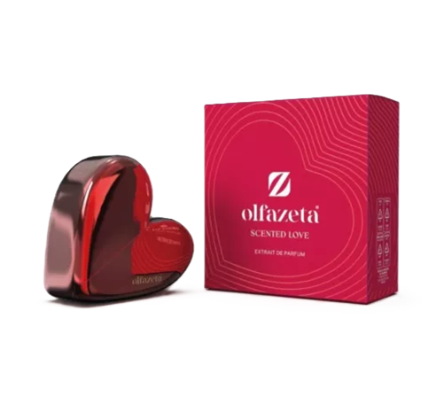 Scented Love Kollektion Auswahl – Love 22, Love 24 und Love 25 im Herzflakon