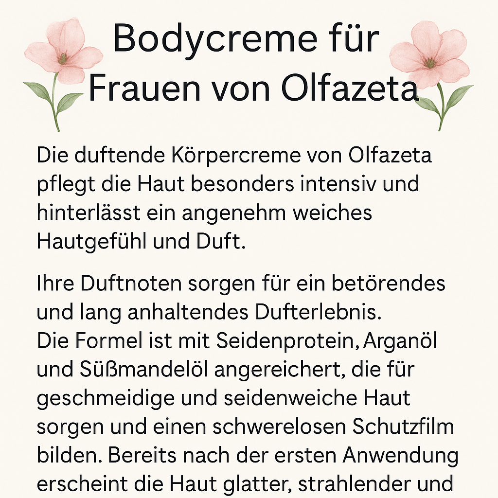 Körpercremes
