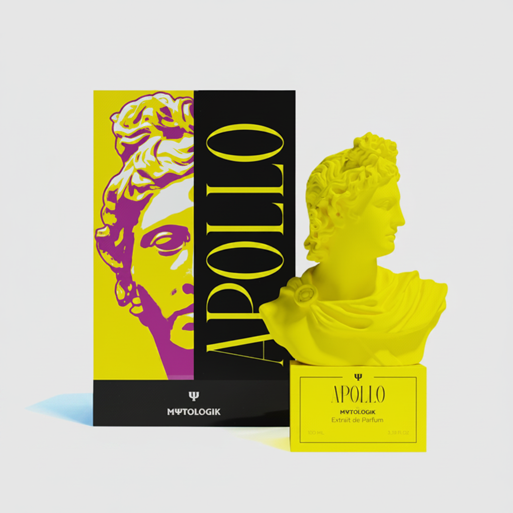 MΨTOLOGIK APOLLO Extrait de Parfum – Strahlender Duft mit 30% Essenz – Erhältlich in 100ml und als exklusive 3ml Probe.