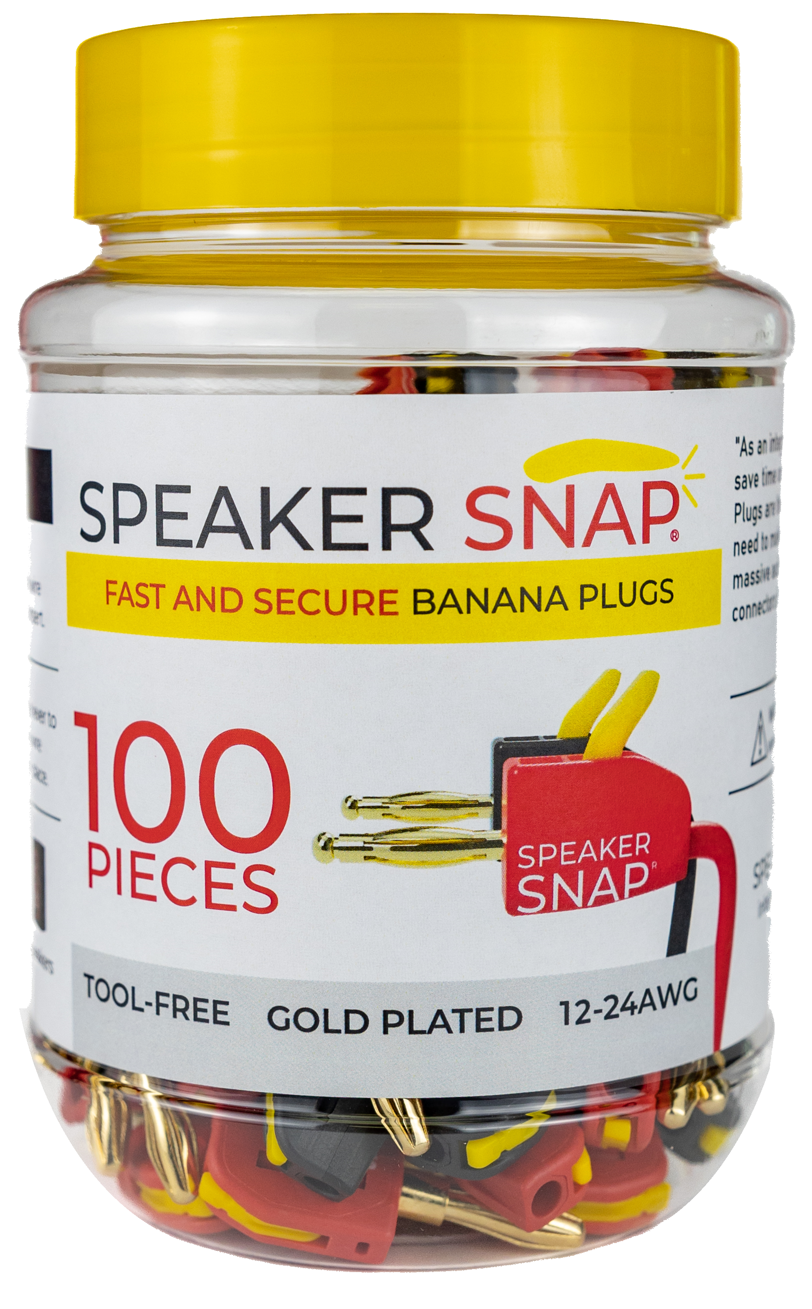 Speaker Snap Banana Plugs – Schnellste Audioverbinder