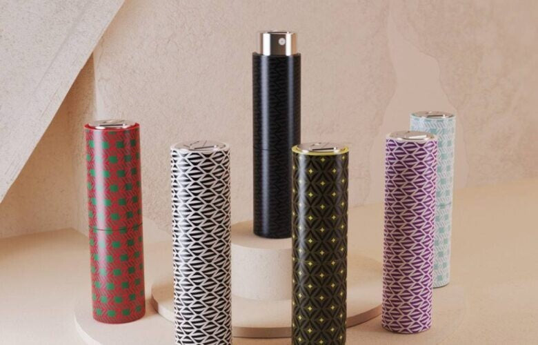 Luxus-Etui für 15 ml Parfüm-Nachfüllflakon – Monogram, verschiedene Designs