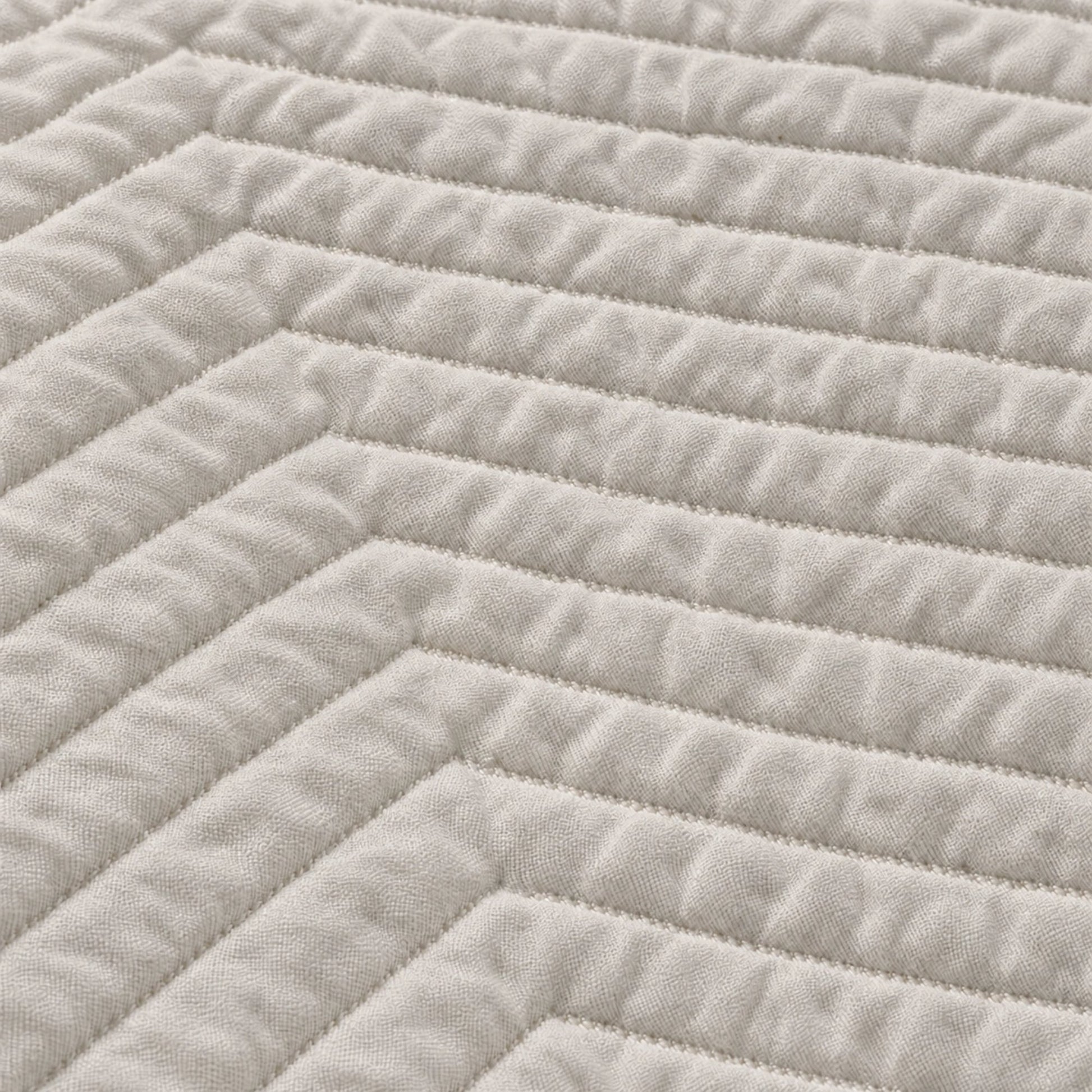 Herringbone Baumwolle Matelassé Tagesdecke