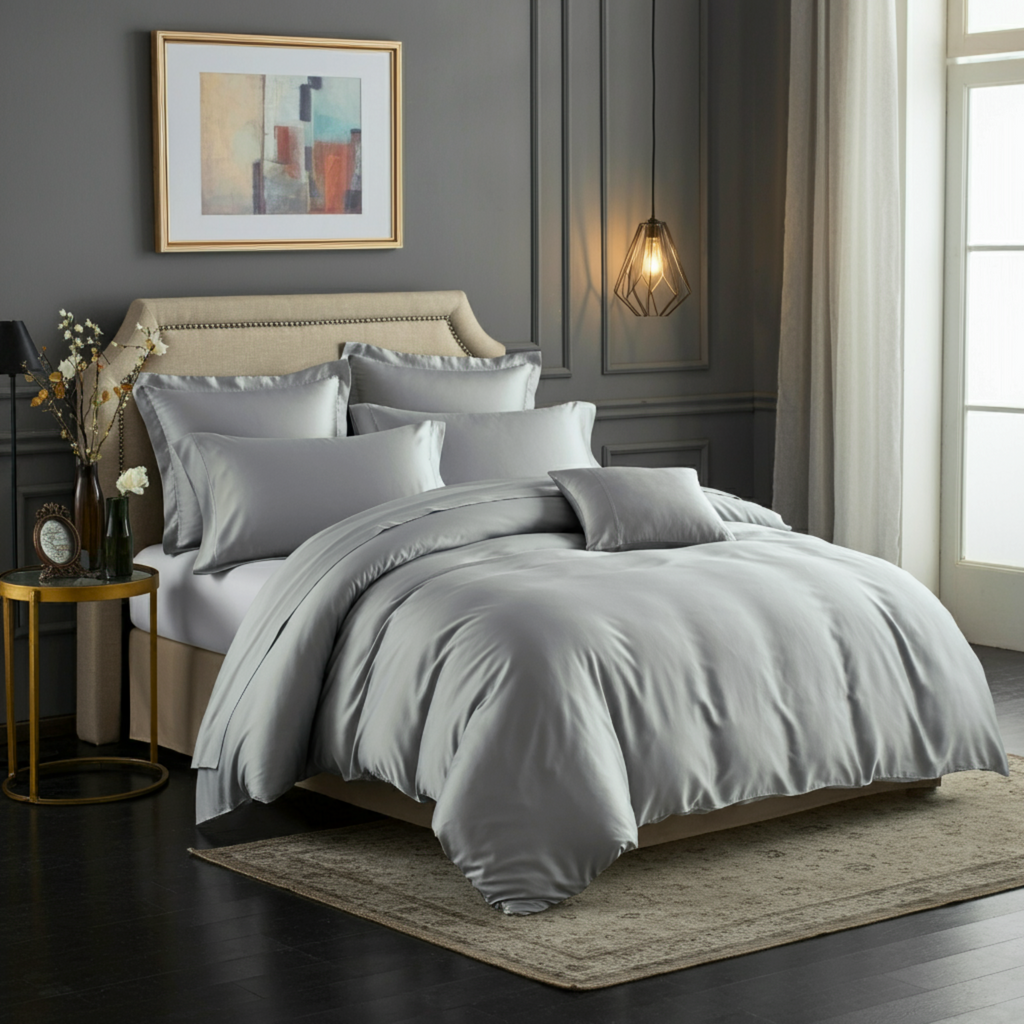 Charm Baumwolle Satin Bettlaken