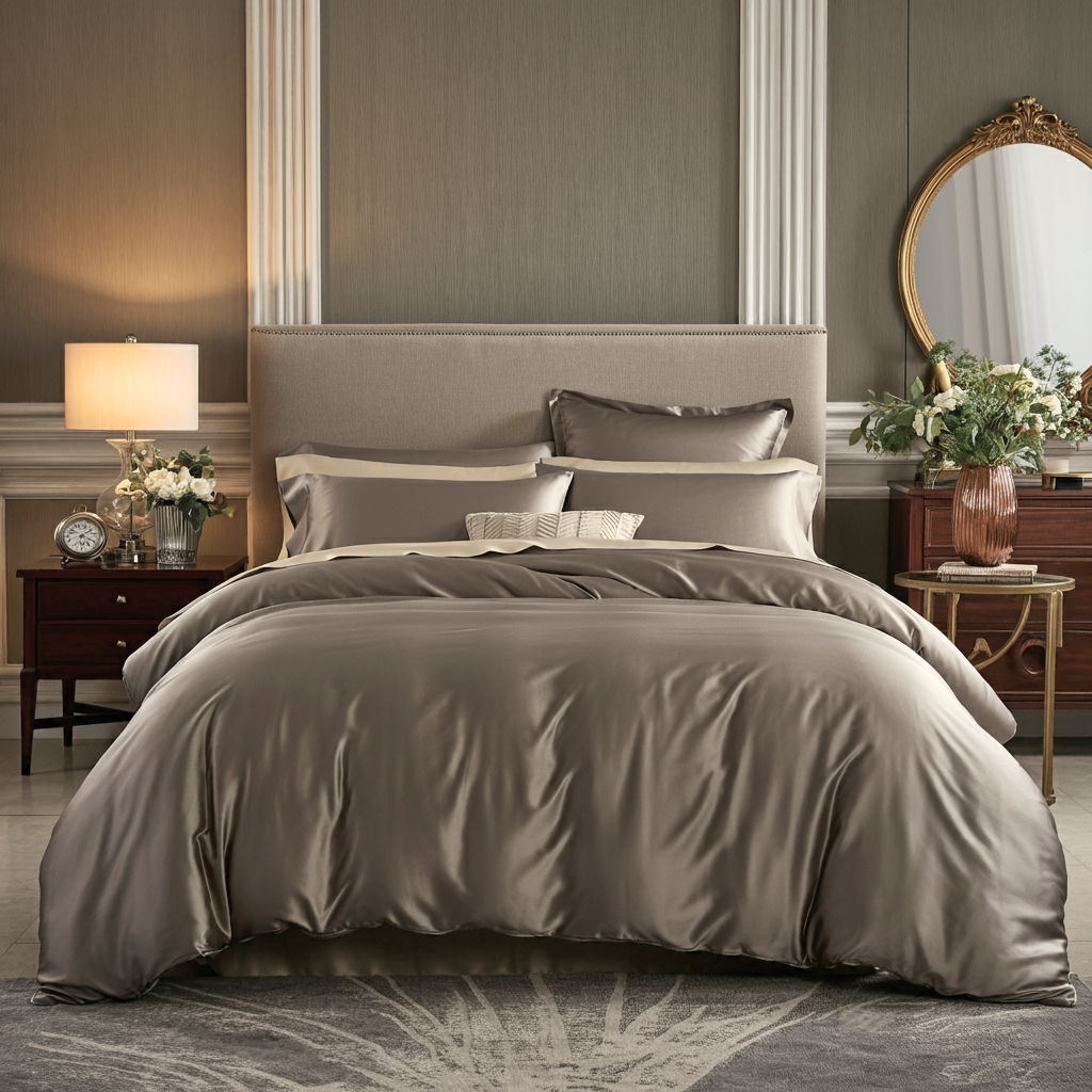 Charm Baumwolle Satin Bettlaken