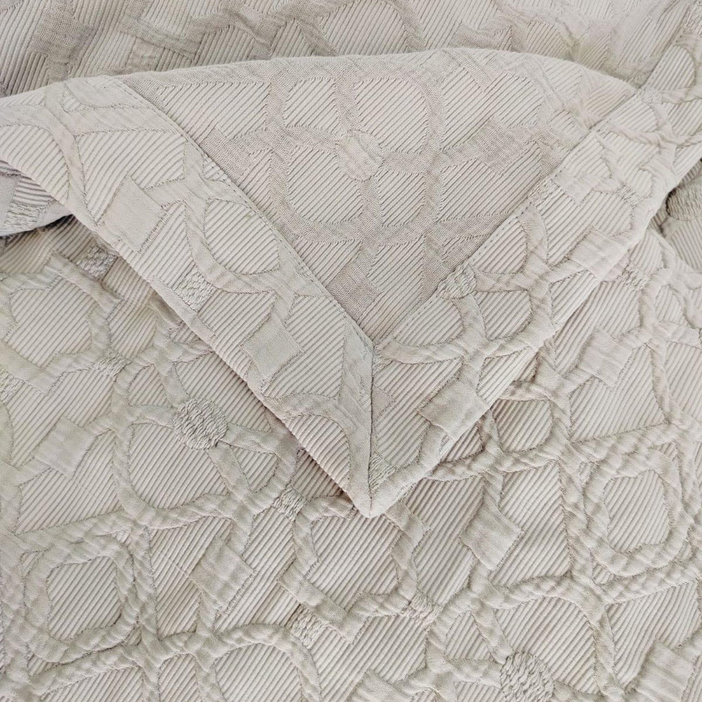 Arabesque Baumwolle Matelassé Tagesdecke