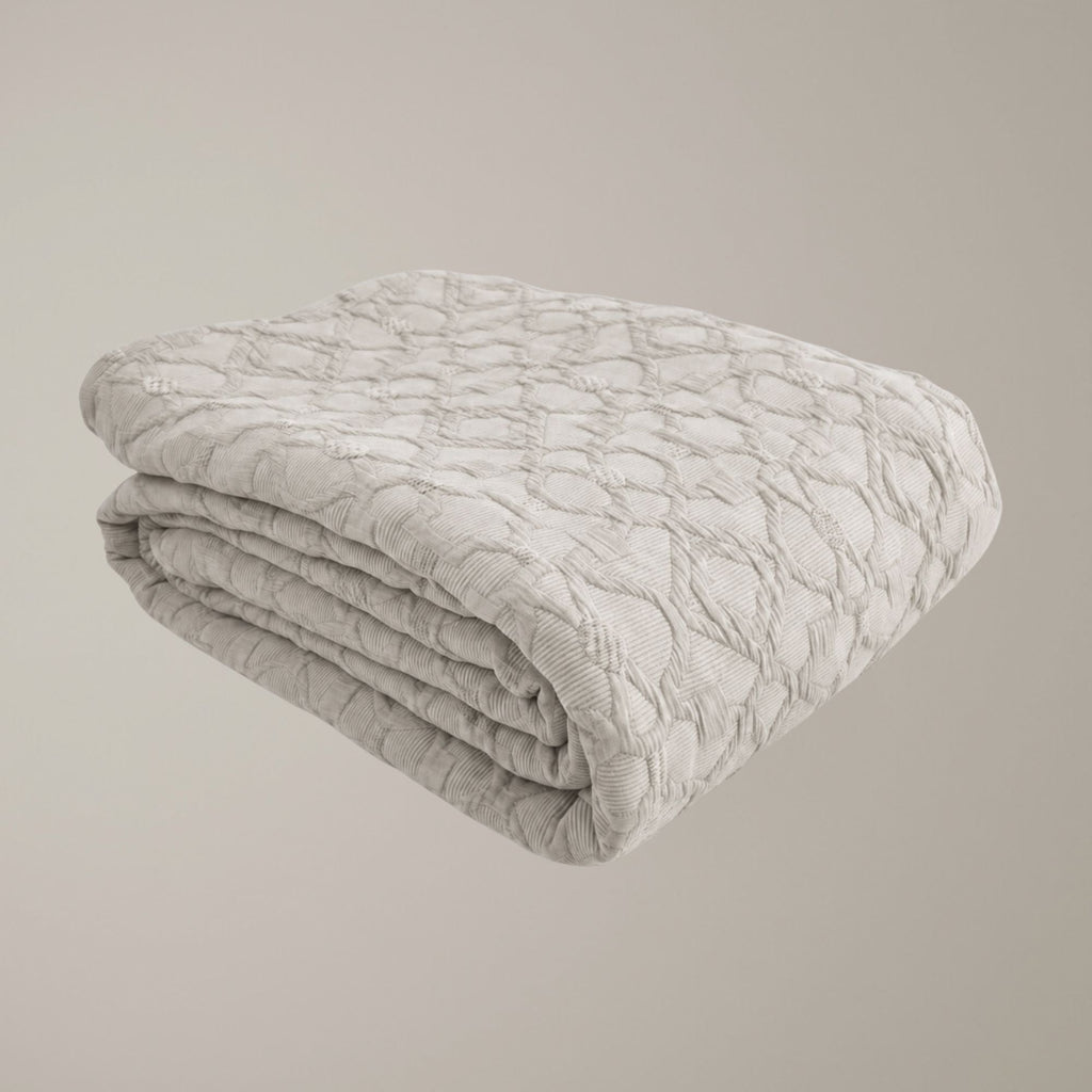 Arabesque Baumwolle Matelassé Tagesdecke