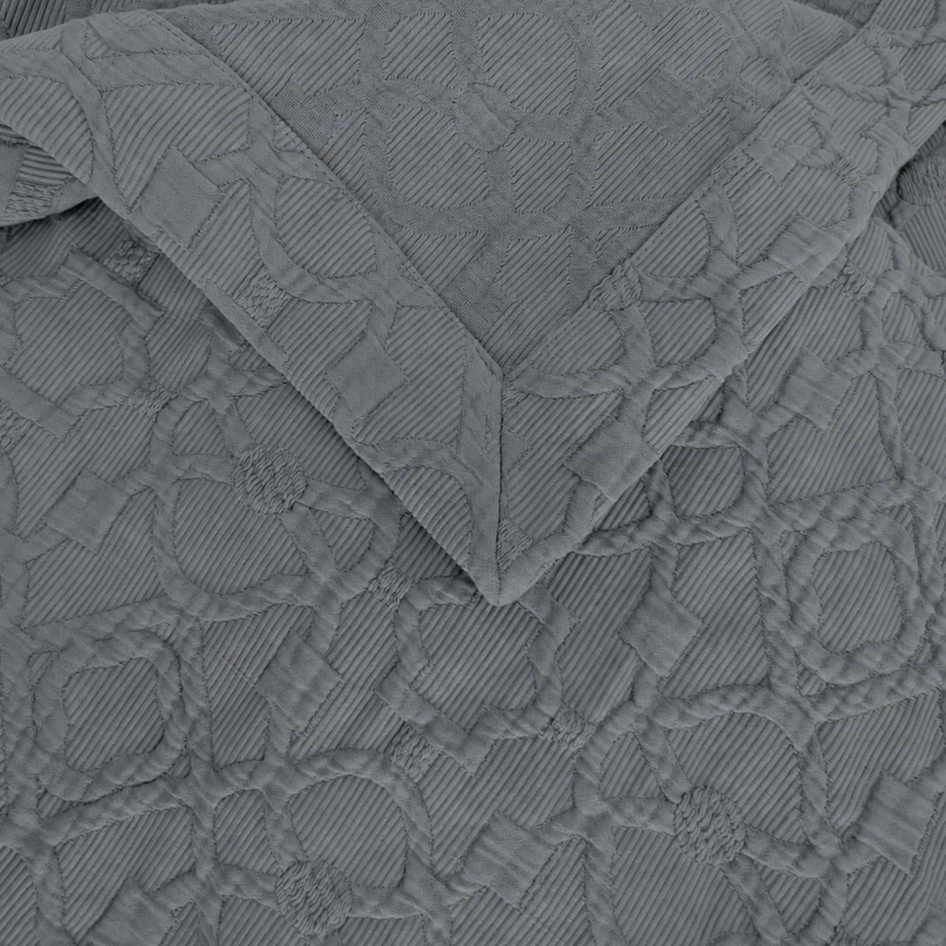 Arabesque Baumwolle Matelassé Tagesdecke