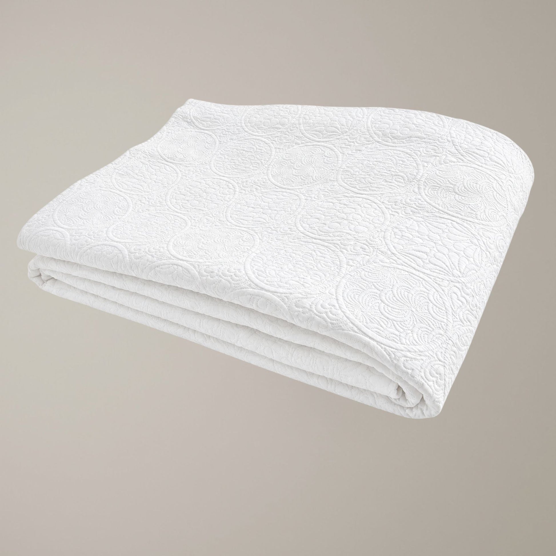 Medallion Baumwolle Matelassé Tagesdecke