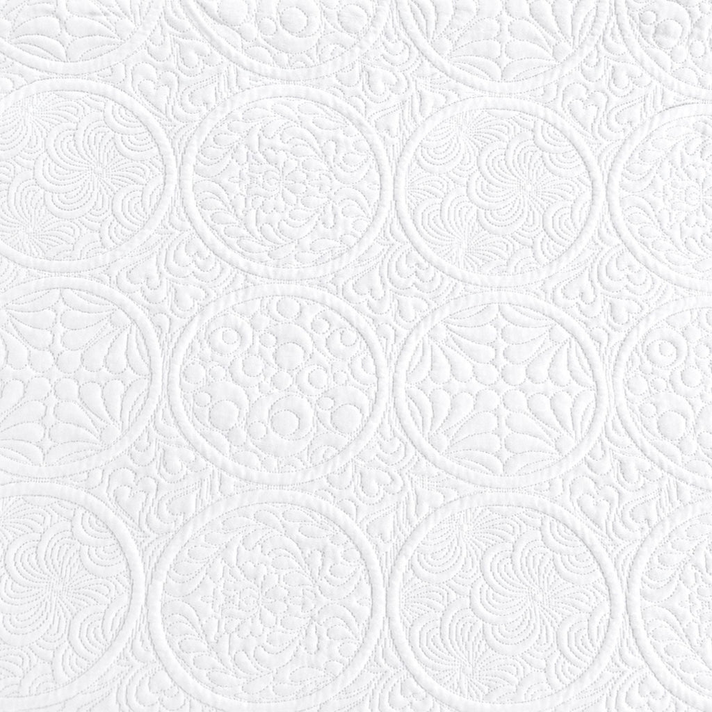 Medallion Baumwolle Matelassé Tagesdecke