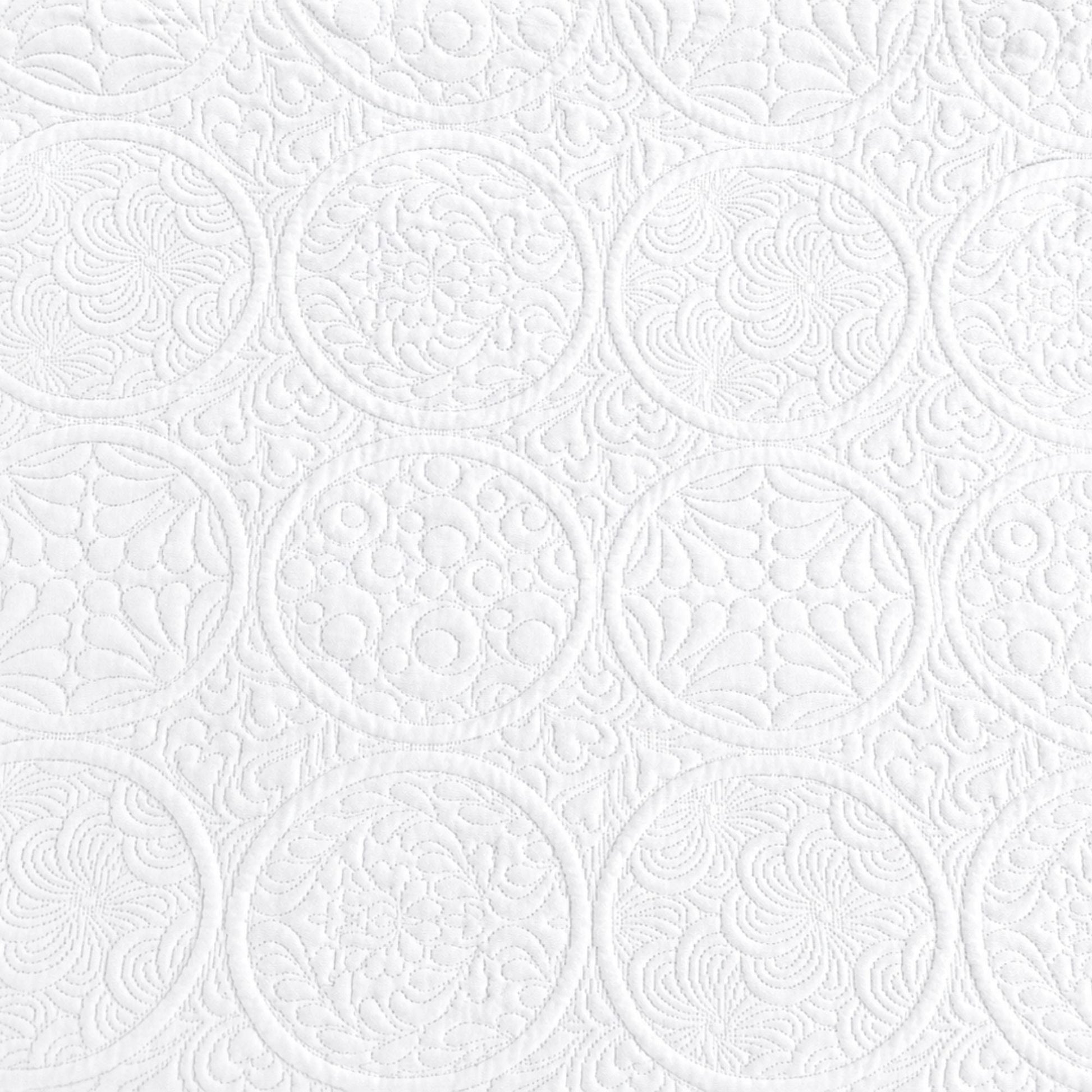 Medallion Baumwolle Matelassé Tagesdecke