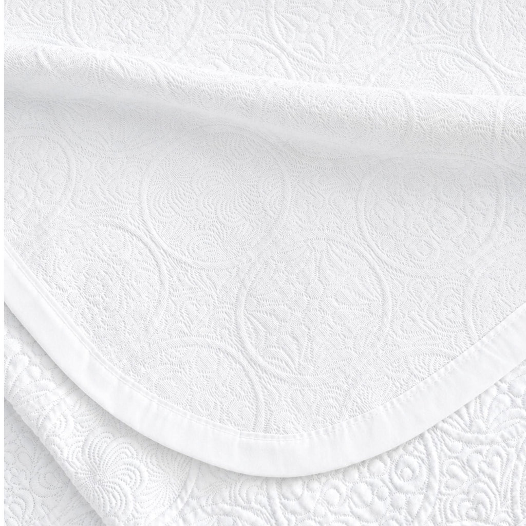 Medallion Baumwolle Matelassé Tagesdecke