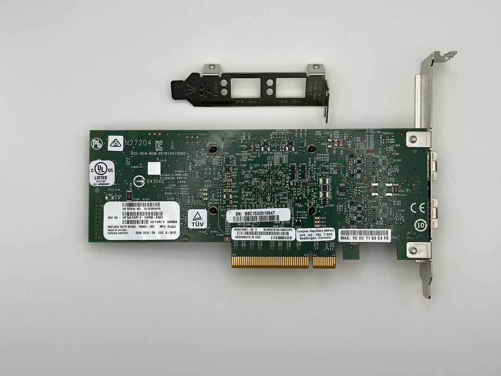 HP StoreFabric CN1100R 10Gbs Dual SPF+