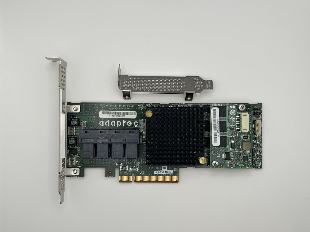 Adaptec ASR-71605 2274400-R 16-Port 6Gb/s 1GB SAS/SATA PCIe RAID Controller