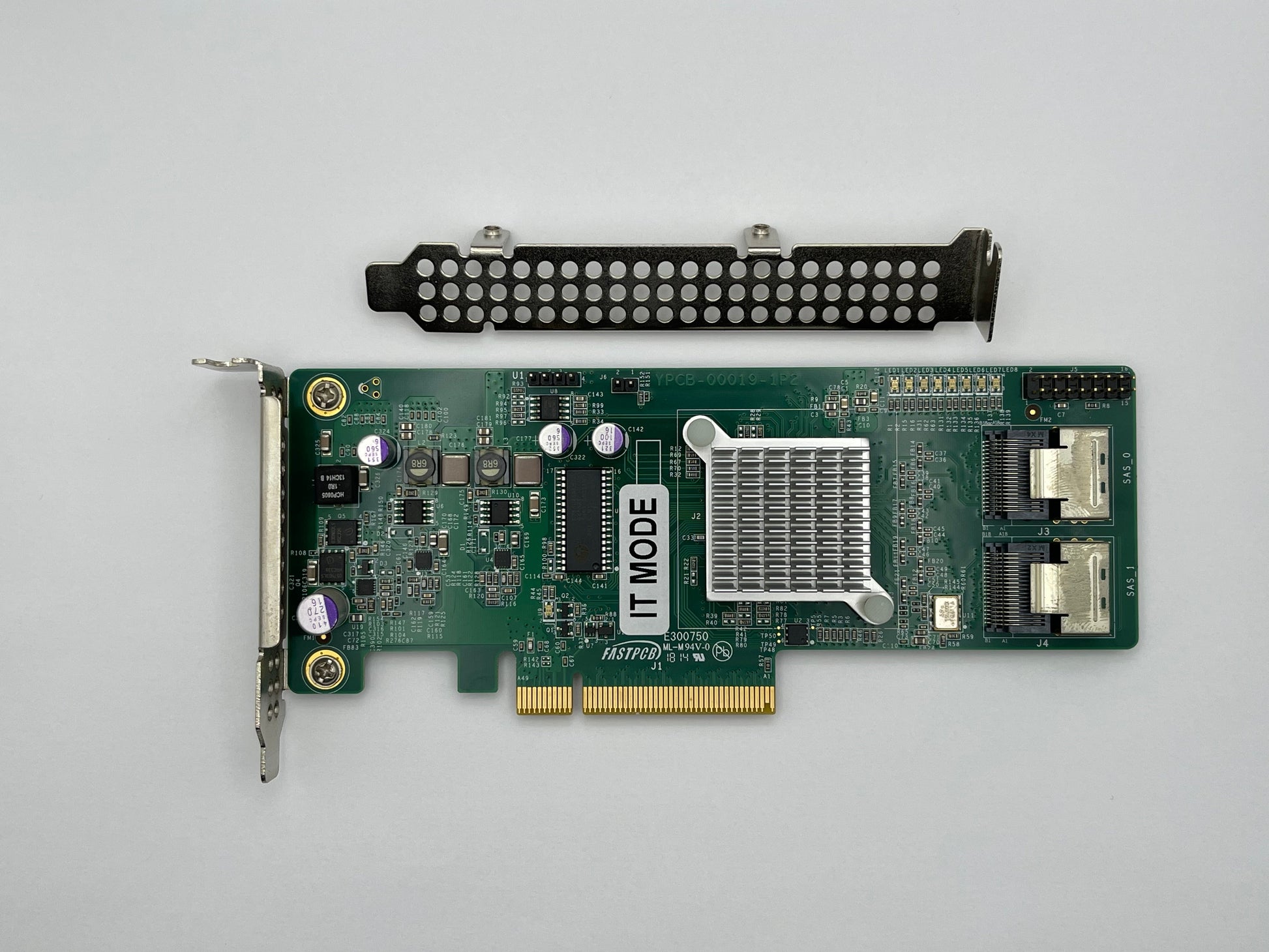 INSPUR YZCA-00019-101/102 LSI2008 9211-8i + cables SFF8087