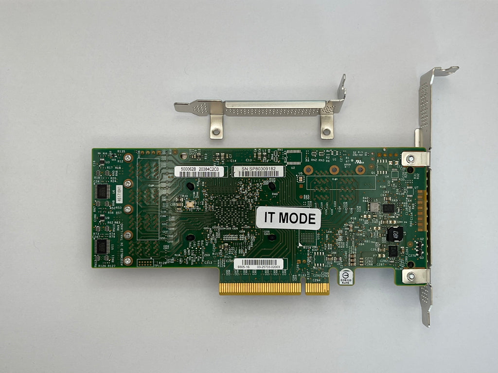 Broadcom LSI 9305-16i SATA/SAS HBA 12Gbps for FreeNAS Unraid ZFS IT Mode