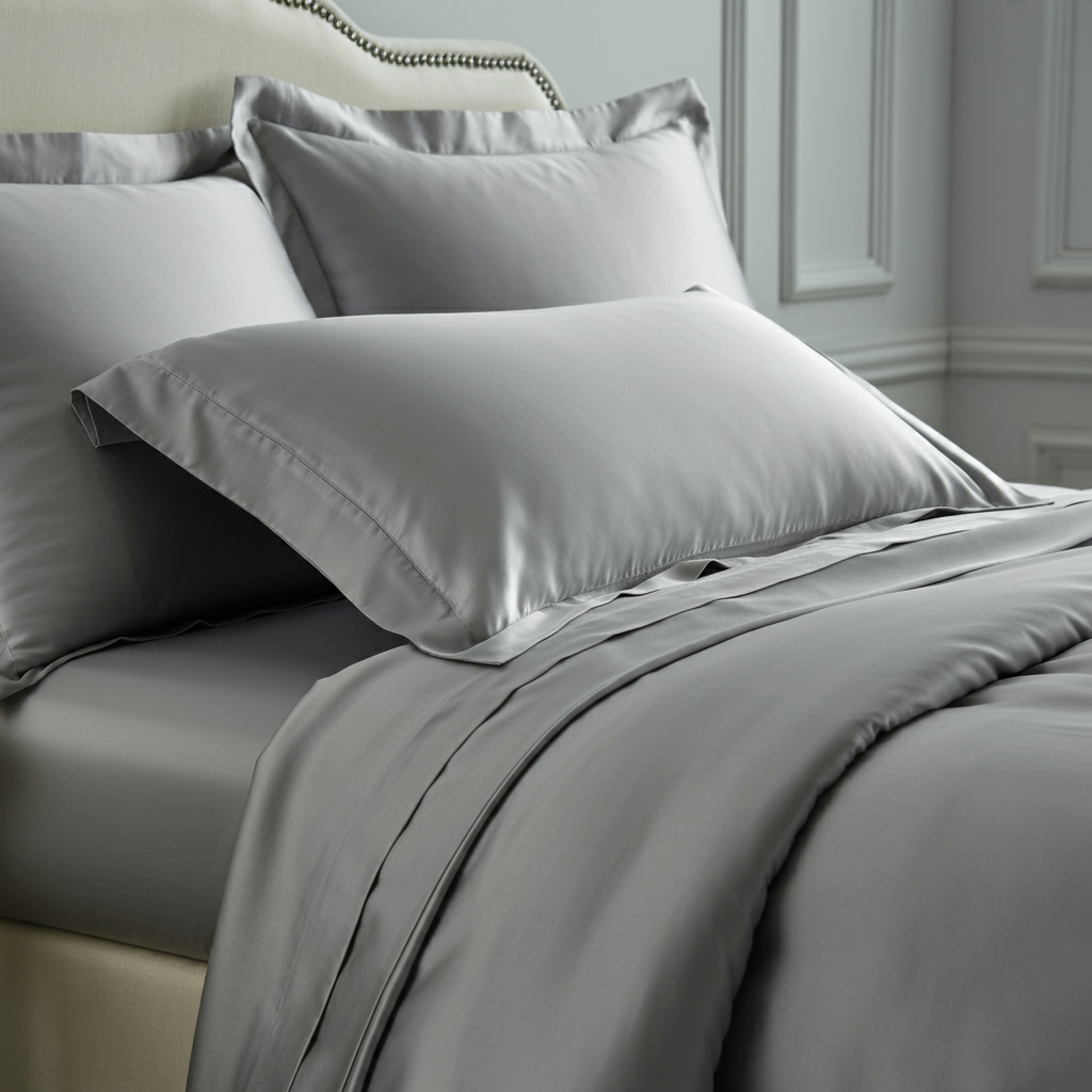 Charm Baumwolle Satin Bettlaken