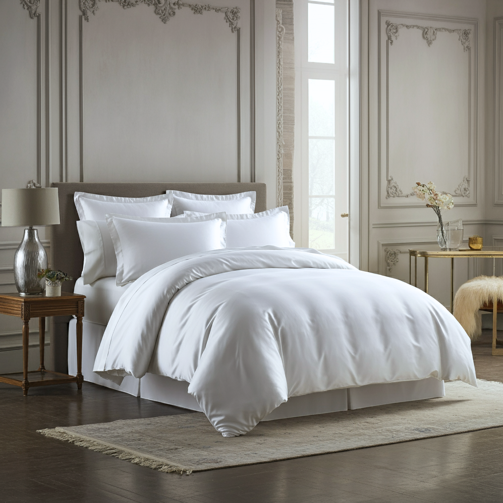 Charm Baumwolle Satin Bettlaken