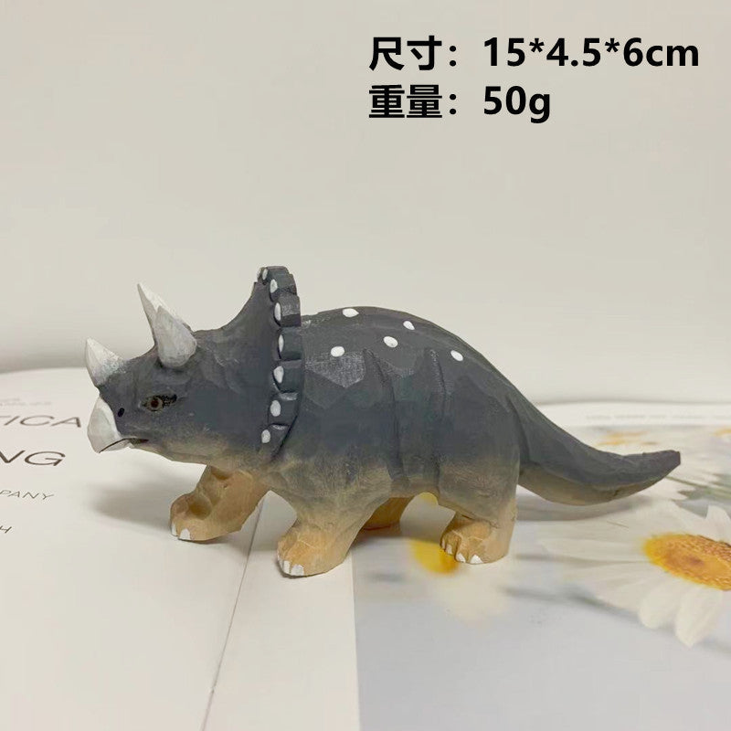 Dinosaurier Figuren aus Holz für Kinder - Fantasievolles Lernen