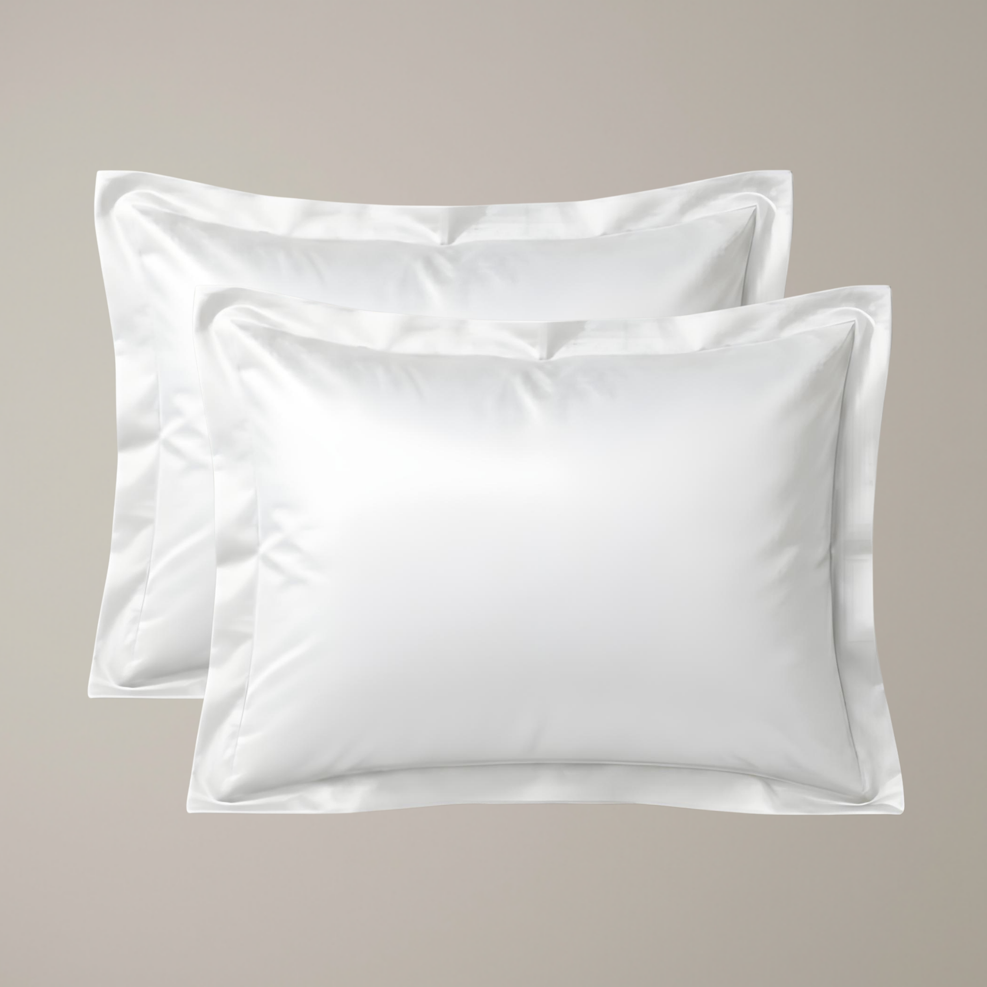 Luxe Baumwolle Satin 2-Kissenbezug Set
