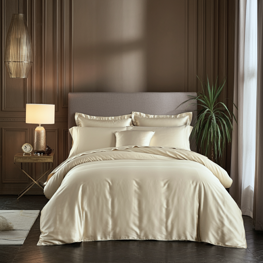 Charm Baumwolle Satin Bettlaken