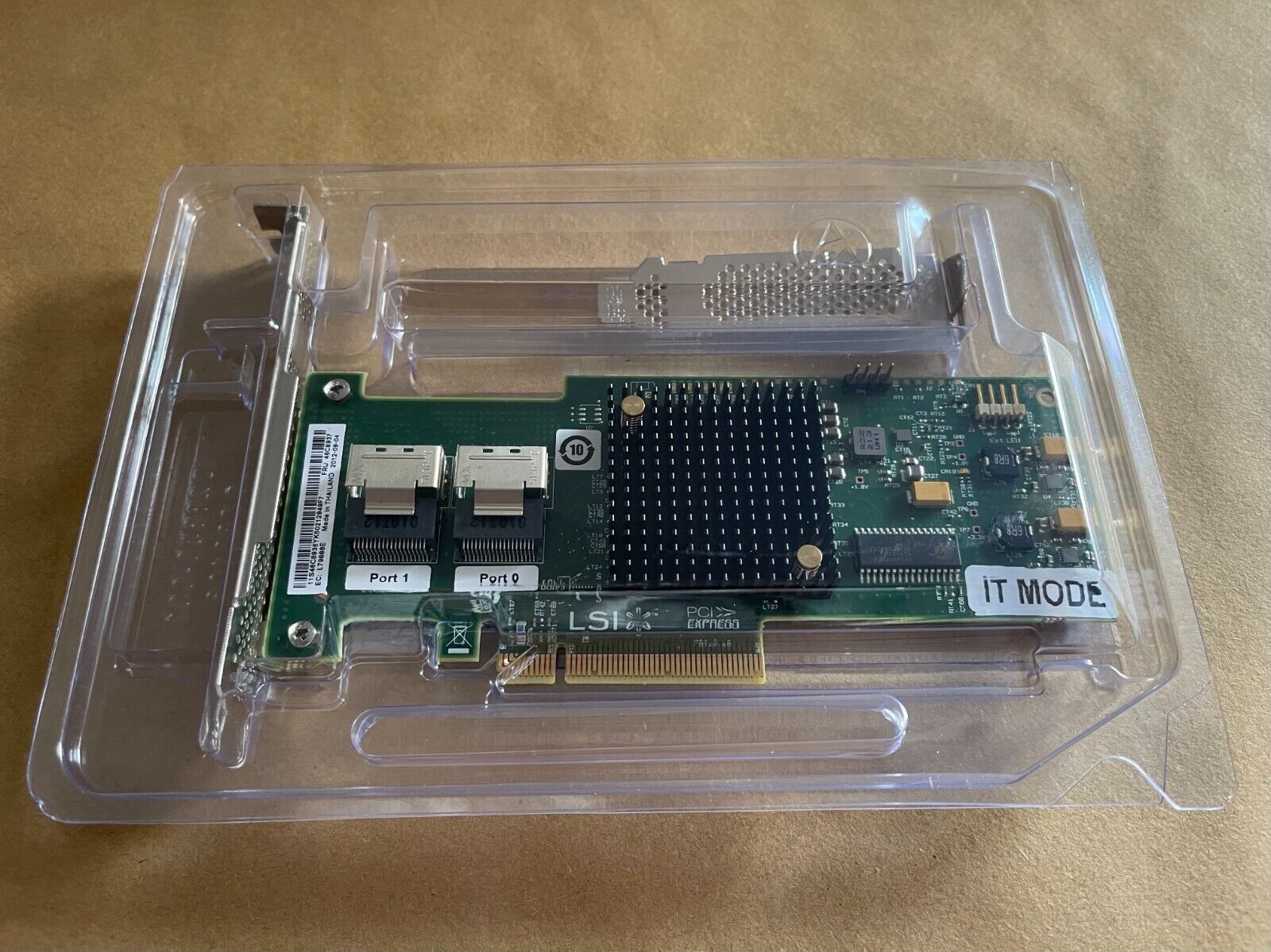 IBM M1015 (LSI SAS9200-8i) 6Gbps SATA/SAS HBA IT Mode for FreeNas Unraid ZFS