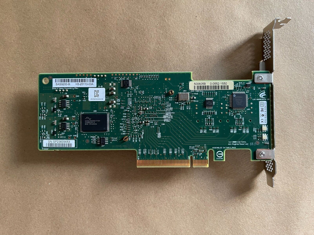 IBM M1015 (LSI SAS9200-8i) 6Gbps SATA/SAS HBA IT Mode for FreeNas Unraid ZFS