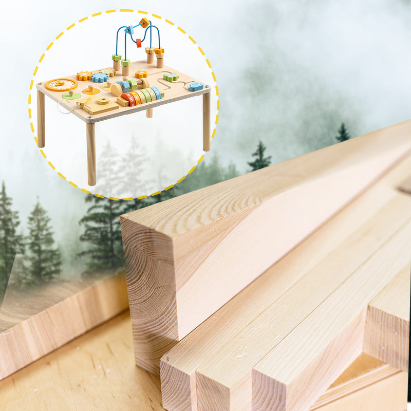 Montessori Beschäftigung Board - Lernspielzeug mit Tisch für Kinder ab 1 Jahr