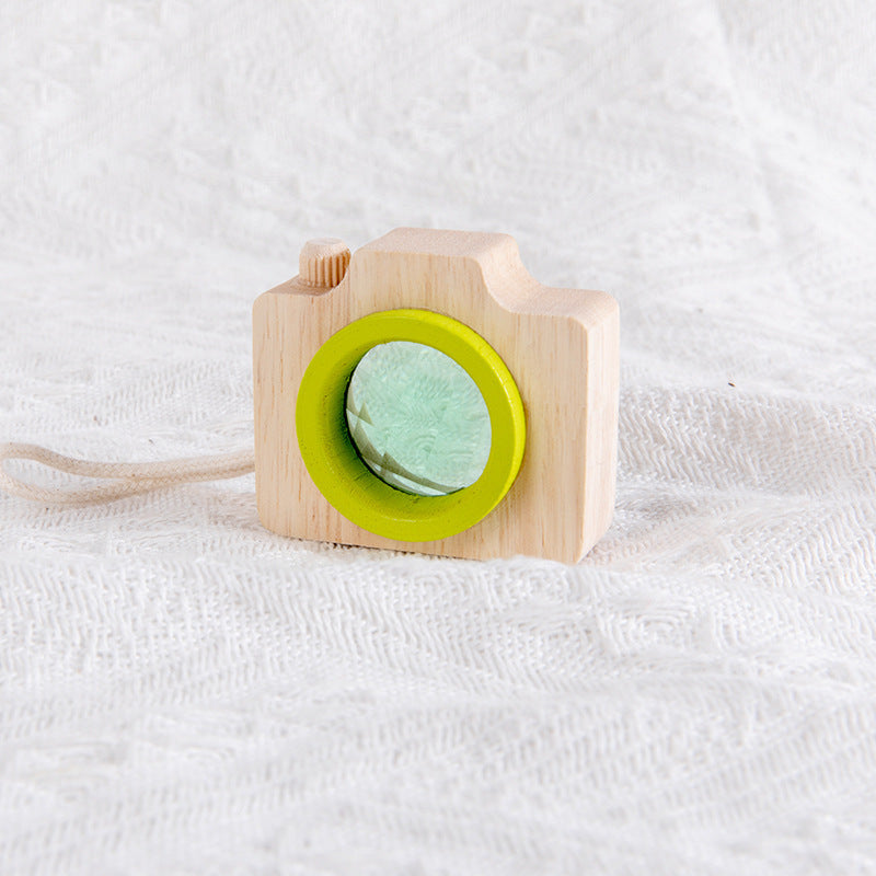 Hölzerne Mini Kamera für Kinder - Lernspielzeug & kreatives Geschenk