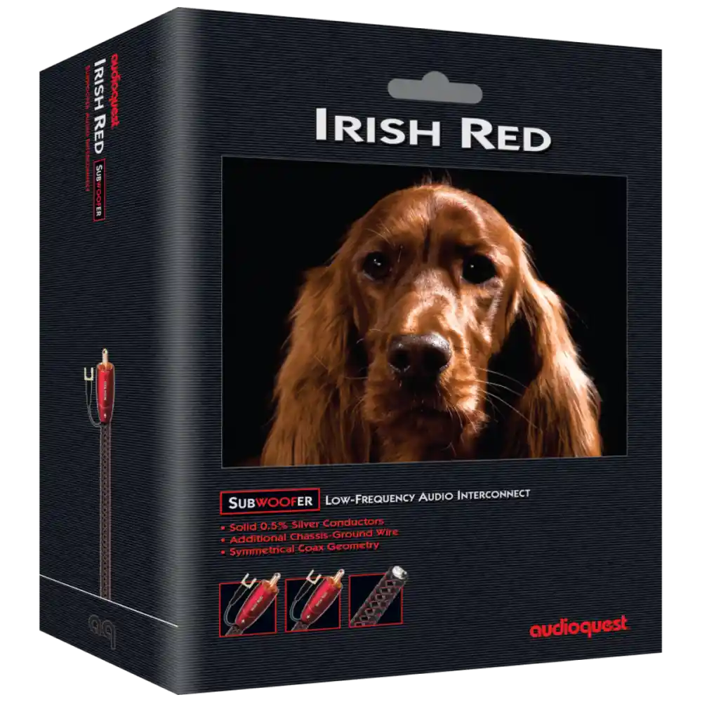 AudioQuest Irish Red Subwoofer Kabel