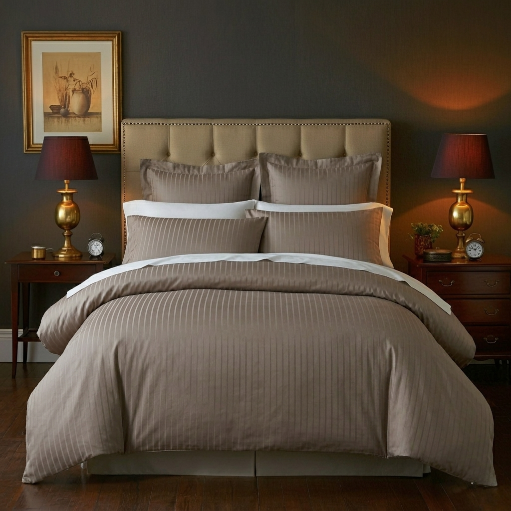 Charm Baumwolle Satin 2-Kissenbezug Set