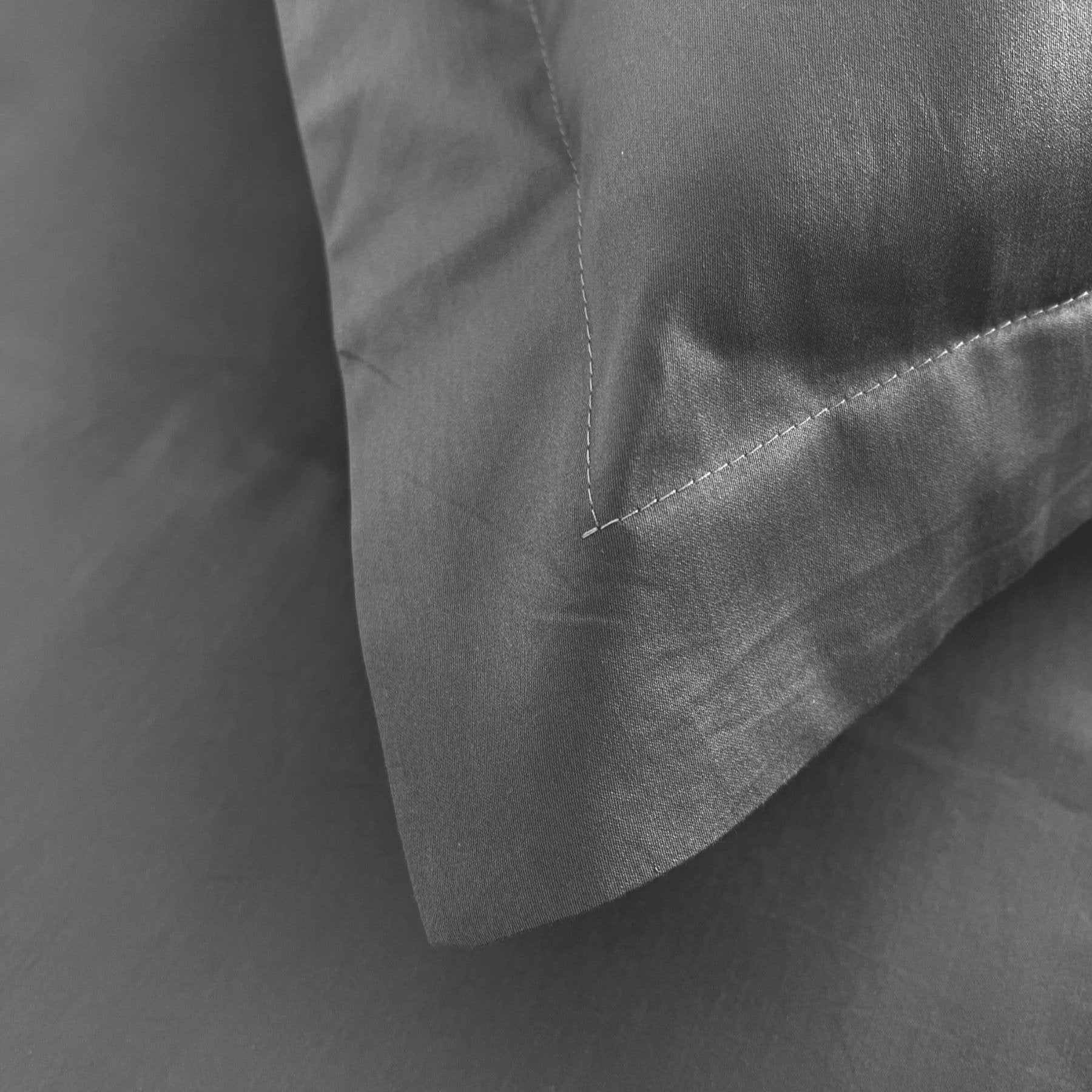 Luxe Baumwolle Satin 2-Kissenbezug Set