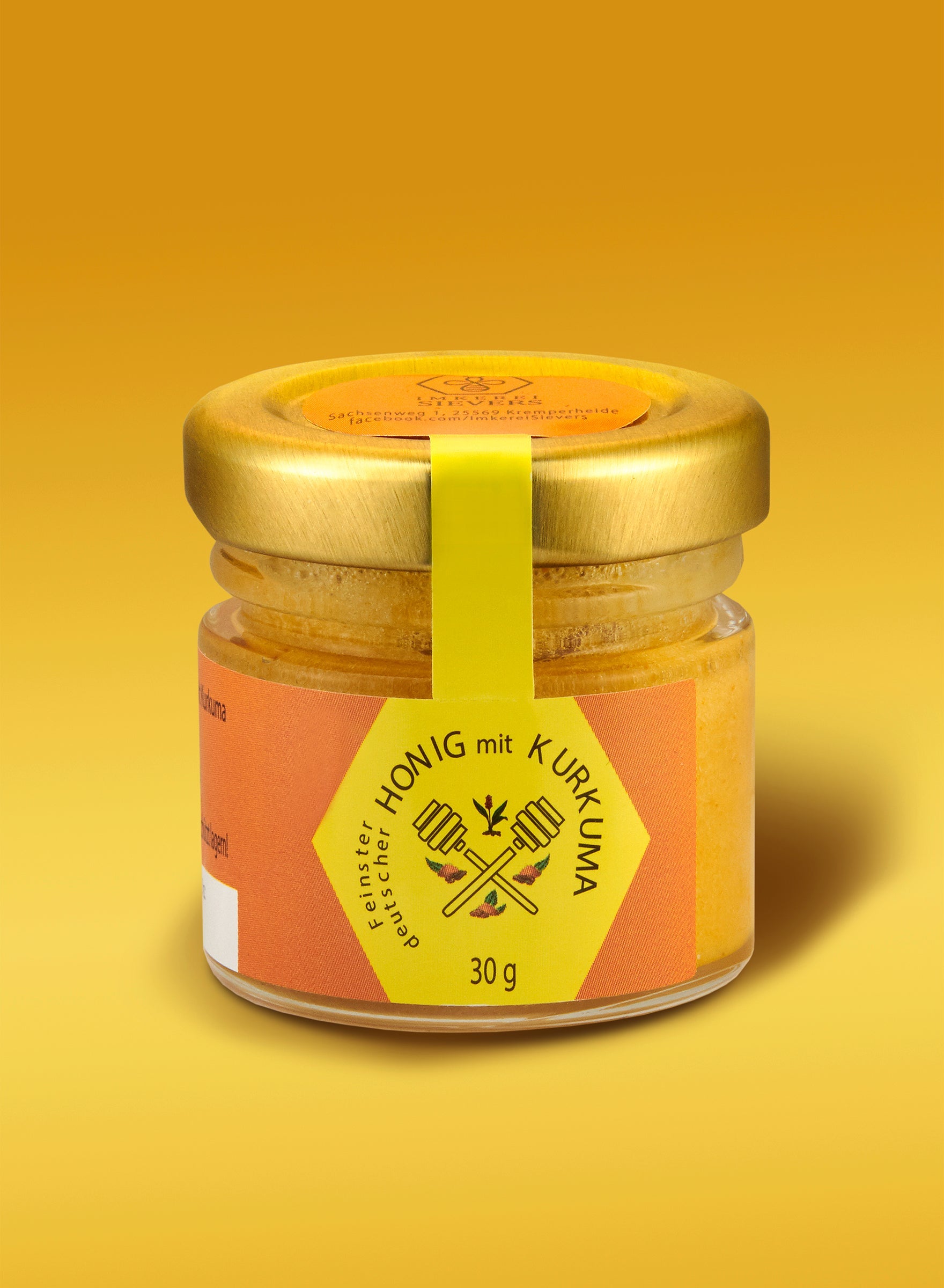 Honig mit Kurkuma