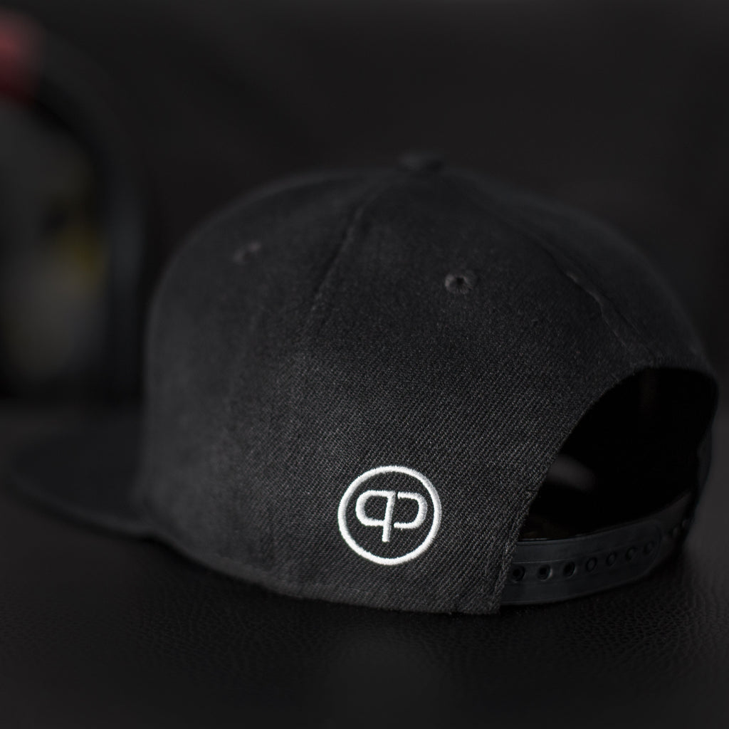 Snapback Cap - Black & White