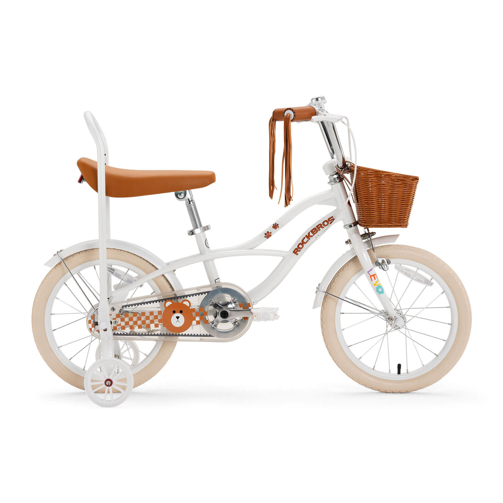 LEVO -16'' Kinderfahrrad mit Stützrädern
