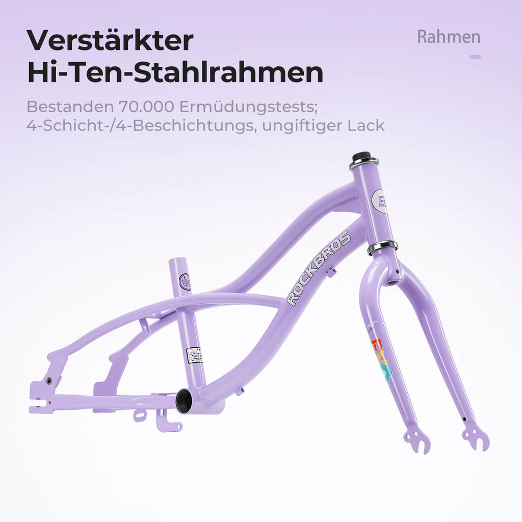 LEVO -16'' Kinderfahrrad mit Stützrädern
