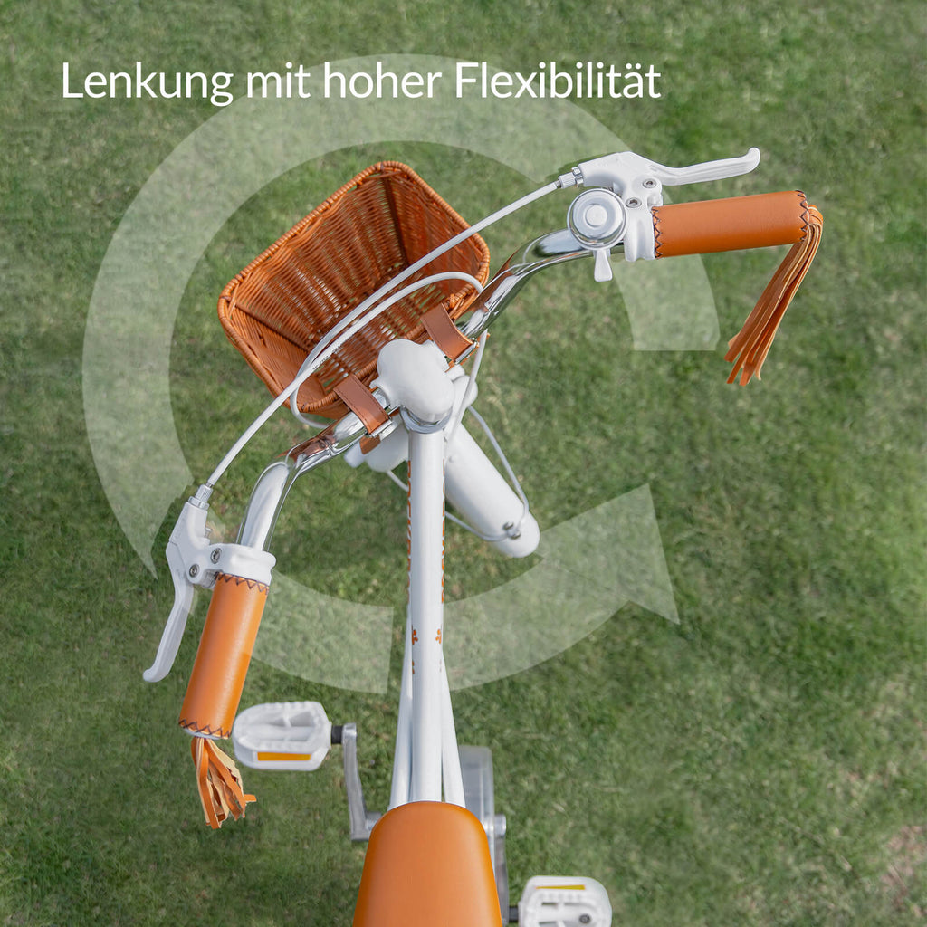 LEVO -16'' Kinderfahrrad mit Stützrädern