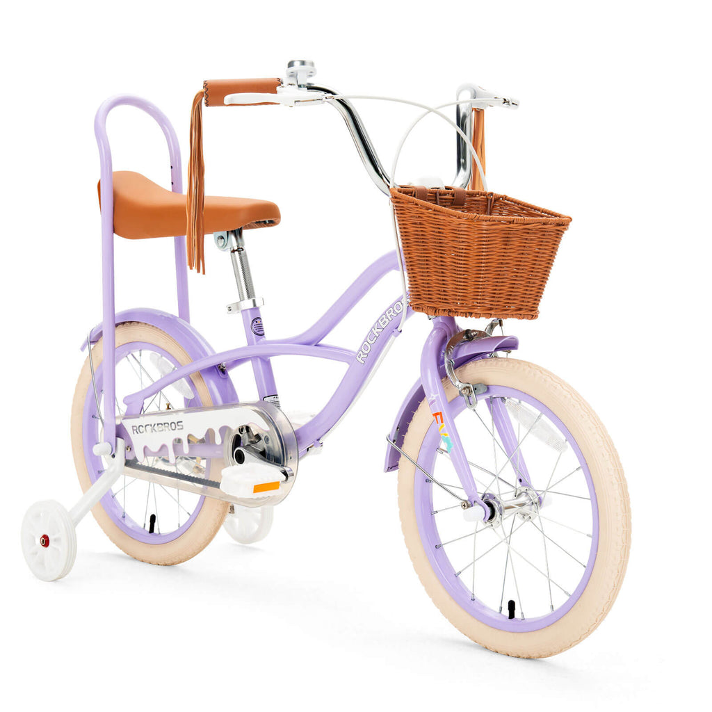 LEVO -16'' Kinderfahrrad mit Stützrädern