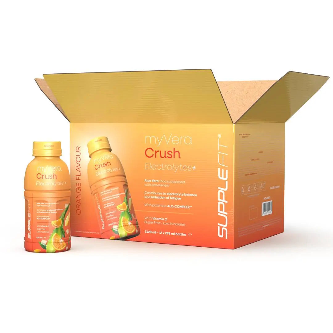MYVERA CRUSH Electrolytes 12er Pack Sportgetränk von Supplefit bei EXCITELUXURY