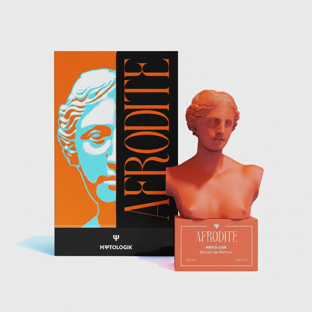 MΨTΟLOGIK AFRODITE Extrait de Parfum 100ml – EXCITELUXURY. Verführerischer Duft mit Kirsche, Kakao und Tuberose. Sinnliche Nischenparfümerie.