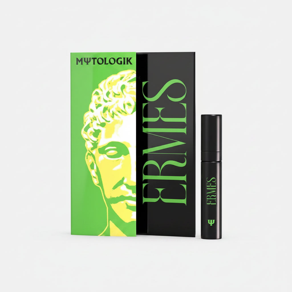 MΨTΟLOGIK ERMES Probe 3ml – EXCITELUXURY. Exklusive Duftprobe der Trüffel-Zeder-Komposition von CHOGAN zum Kennenlernen.