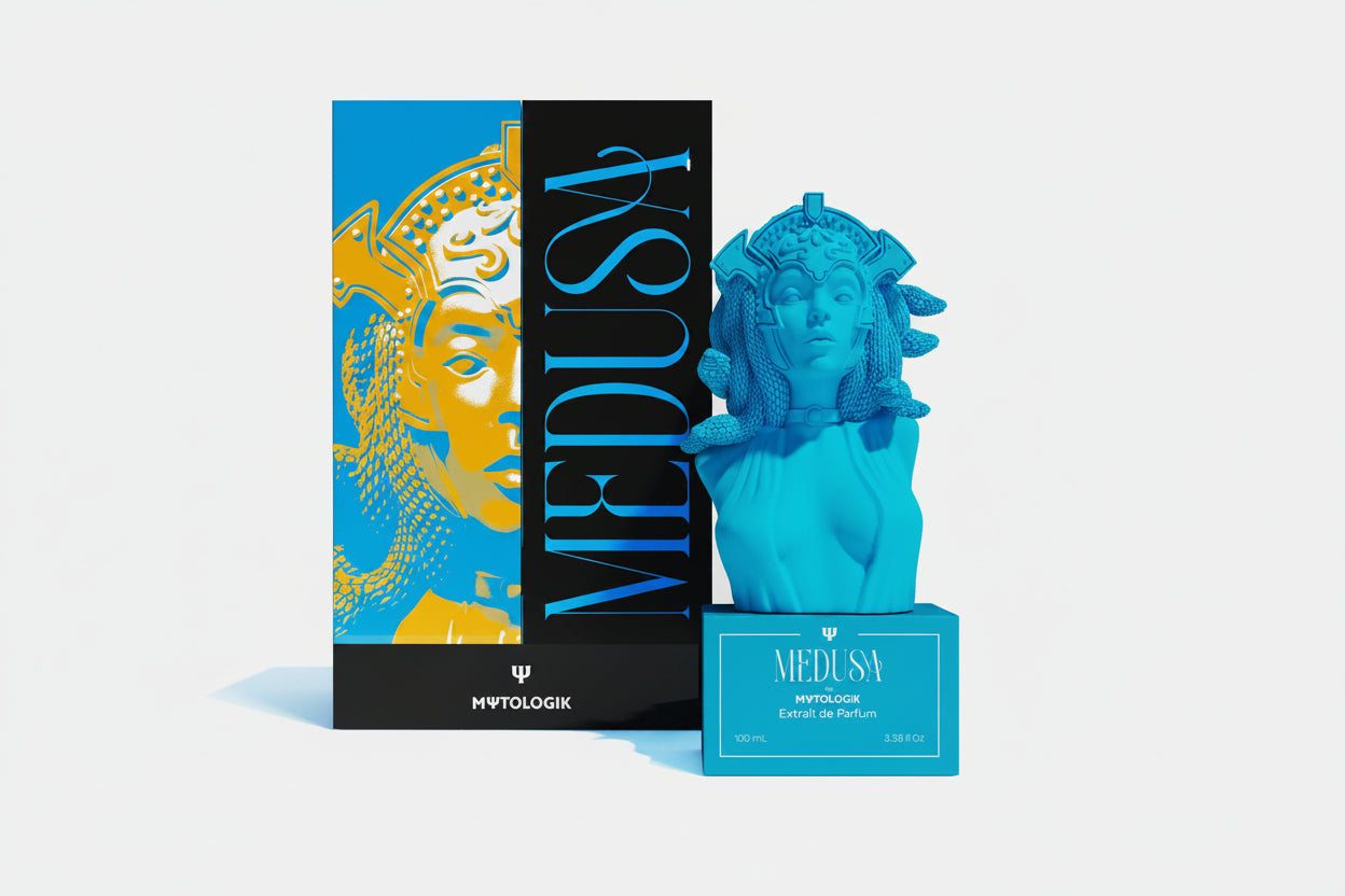 MΨTΟLOGIK MEDUSA Extrait de Parfum 100ml – EXCITELUXURY. Aquatische Frische mit Meersalz, Yuzu und Wasserlilie. Einzigartiger Unisex-Duft.