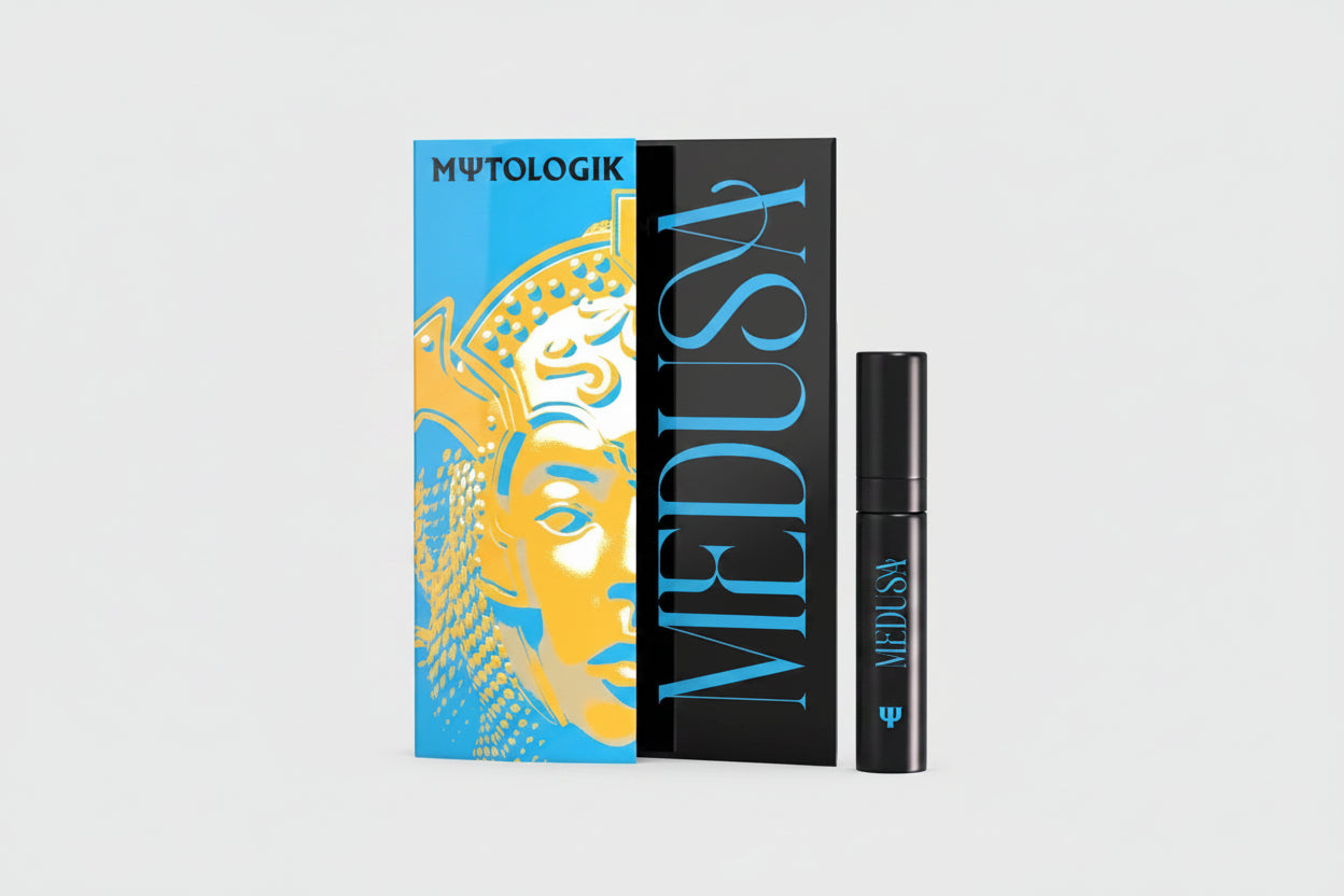 MΨTΟLOGIK MEDUSA Probe 3ml – EXCITELUXURY. Frische Meersalz-Noten zum Ausprobieren. Hochwertige 3ml Glas-Probe von CHOGAN.