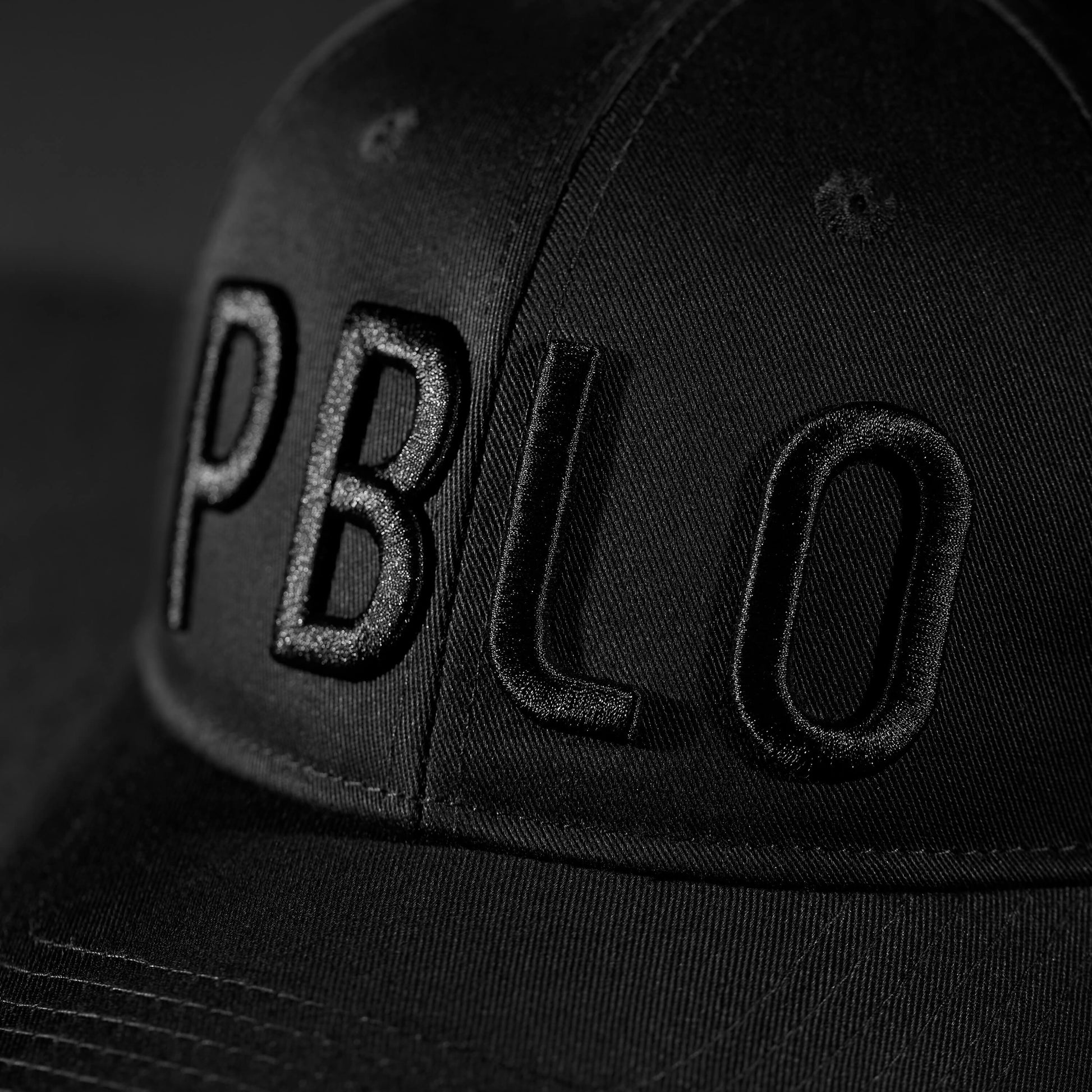 Basecap - Black & Black