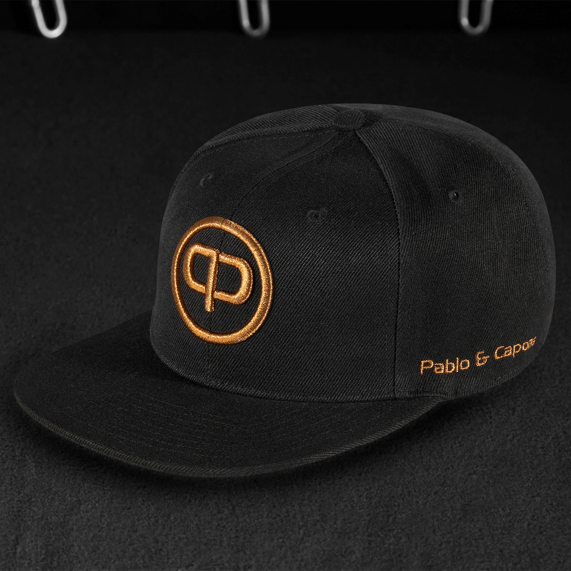 Snapback Cap - Black & Copper