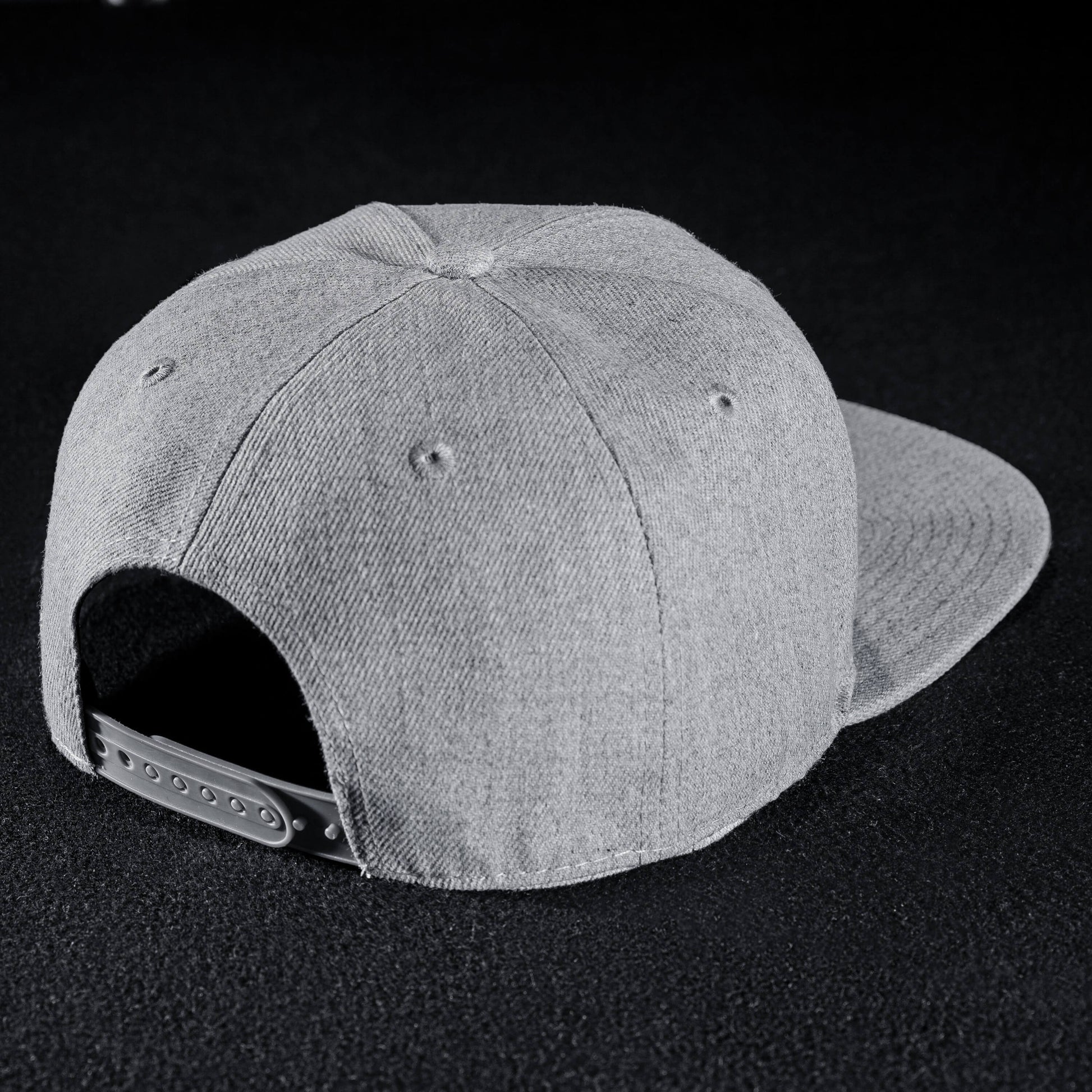 Snapback Cap - Grey & Grey