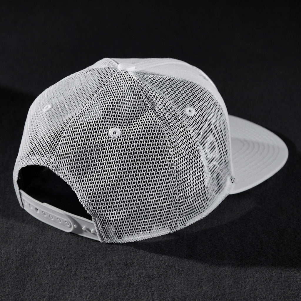 Trucker Cap - White & White