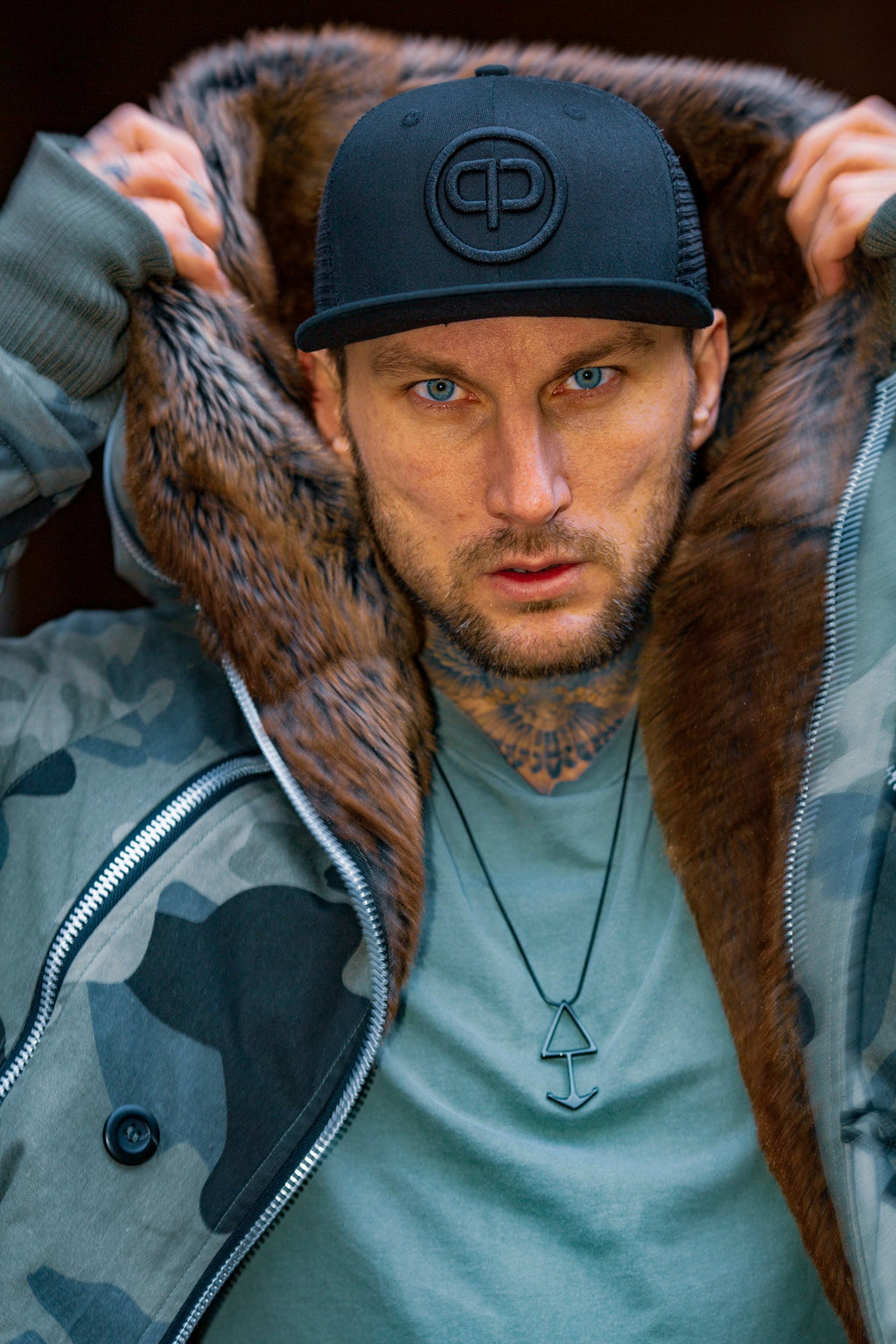 Trucker Cap - Black & Black