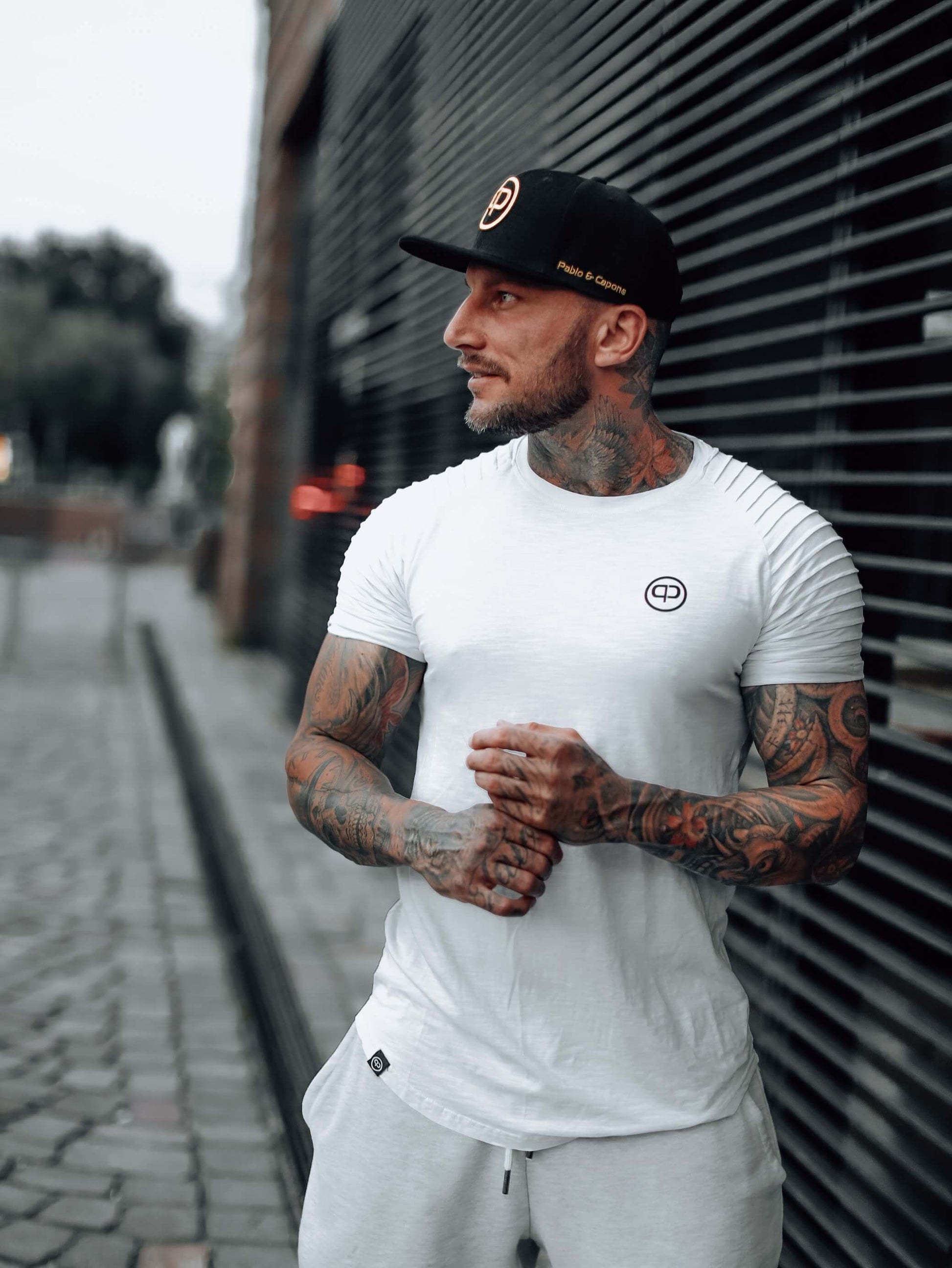 Snapback Cap - Black & Gold