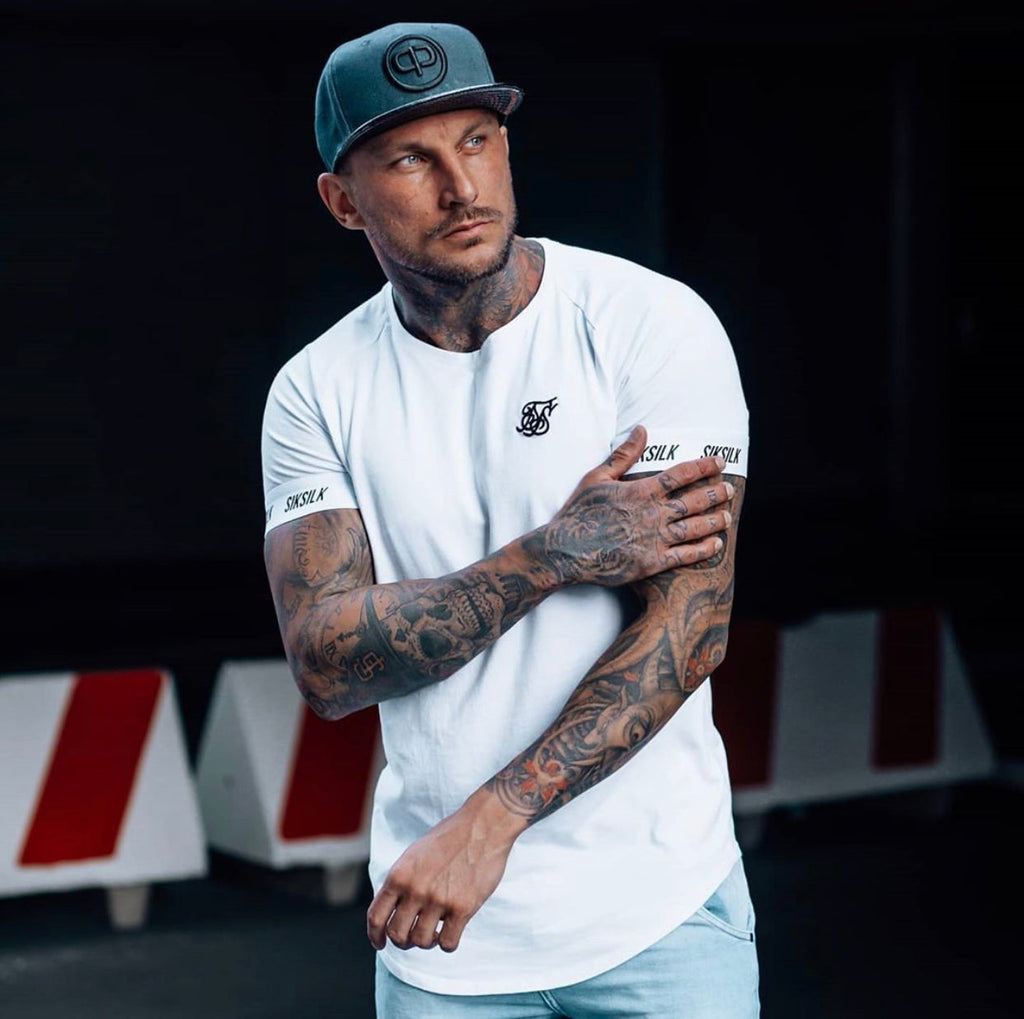 Leathersnap Cap - Navy Blue & Black